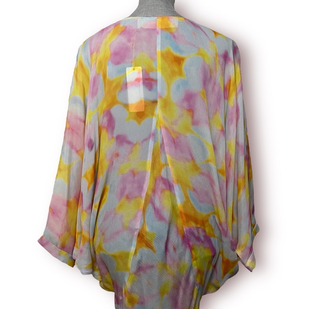 NEW Jen’s Pirate Booty Kingdom Kaftan Glamorous Batwing Swim Cover-Up Maxi Dress - Picture 9 of 14